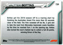 Valtteri Bottas 2020 Topps Chrome Card #154