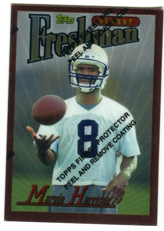 Marvin Harrison 1996 Topps Freshman Finest Rookie Card