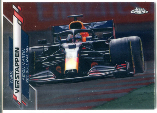 Max Verstappen 2020 Topps Chrome Card #26