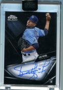 Luis Patino 2021 Topps Chrome Black #CBALP Autographed Card