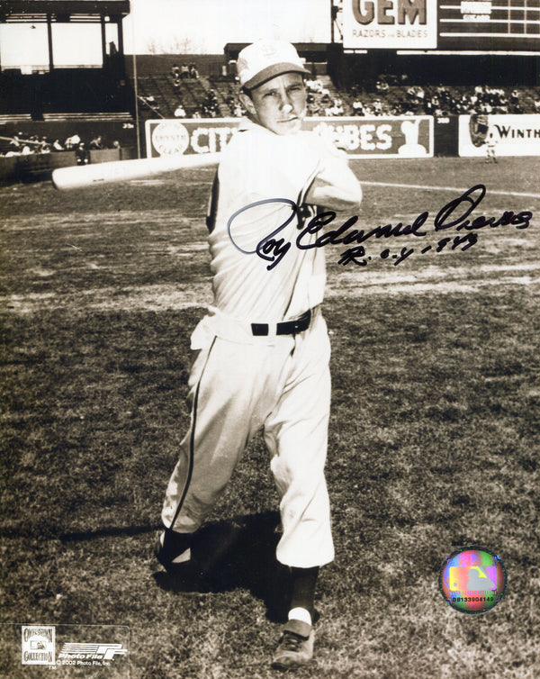 Roy Sievers Autographed 8x10 Photo