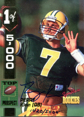 Perry Klein Autographed 1994 Signature Rookies Card