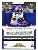 Justin Jefferson 2020 Panini Prizm #398 Rookie Card