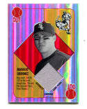 Magglio Ordonez 2003 Topps Chrome Game Worn Jersey Card #BBCRM0