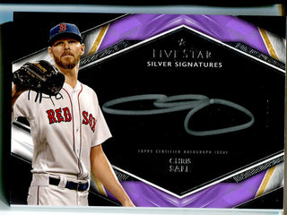 Chris Sale 2019 Topps Five Star Silver Signatures #5/25
