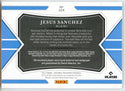 Jesus Sanchez Autographed 2021 Panini National Treasures Rookie Patch Card #224