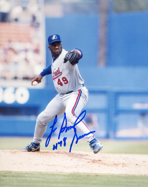 Lee Smith Autographed 8x10 Photo