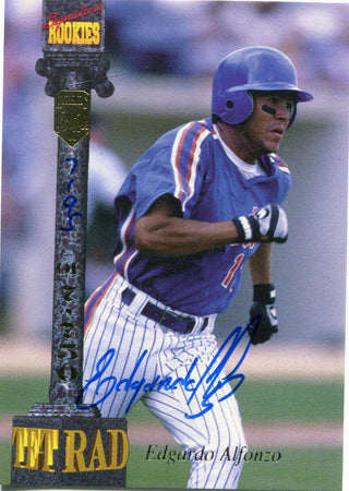 Edgardo Alfonzo 1994 Signature Rookies Autographed Card