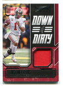 Justin Fields 2021 Panini Chronicles Playbook Down & Dirty #pbjf Jersey Card