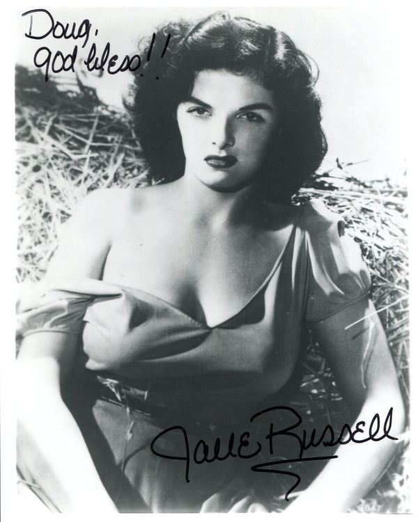 Jane Russell Autographed 8x10 Photo