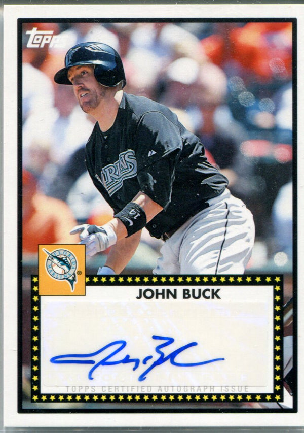 John Buck 2011 Topps Autographed Card