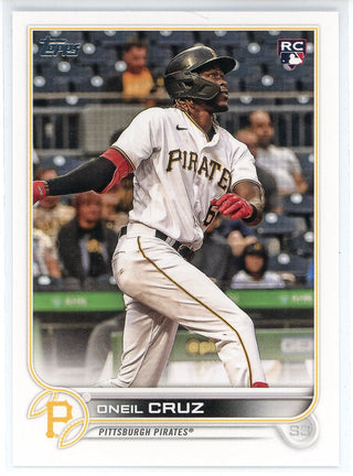 Oneil Cruz 2022 Topps Series Two Rookie Card #537