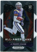 Ja'Marr Chase Panini Prizm All-Americans Rookie 2021