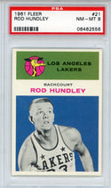 Rod Hundley 1961 Fleer Card #21 (PSA NM-MT 8)
