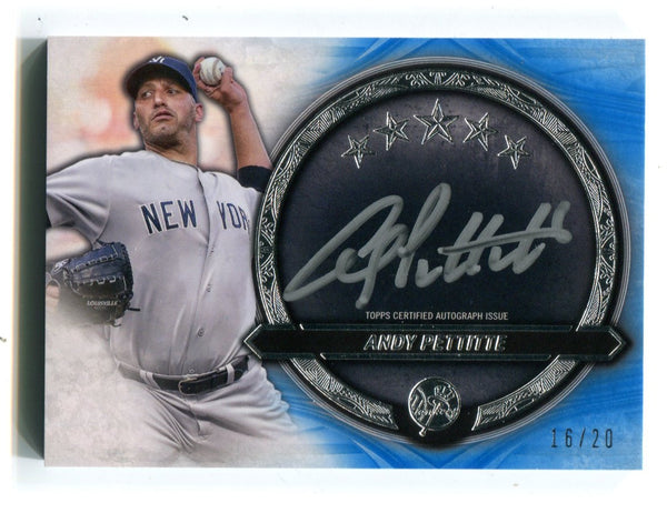 Andy Pettitte 2021 Topps Five Star #SSAP Autographed Card /20