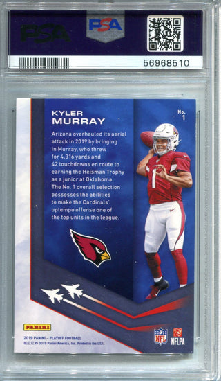 Kyler Murray 2019 Panini Playoff #1 Air Commando PSA 8 RC