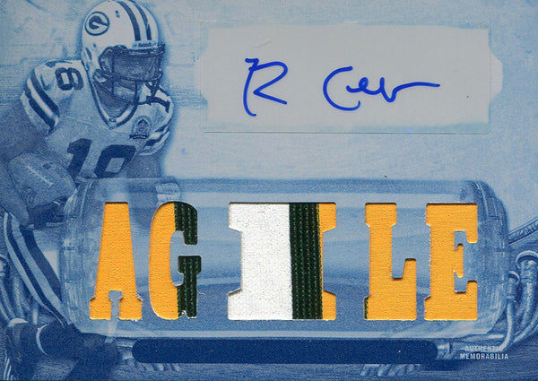 Randall Cobb Autographed 2013 Topps Triple Threads Card
