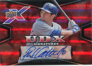 Frank Catalanotto 2008 Upper Deck Autographed Rookie Card