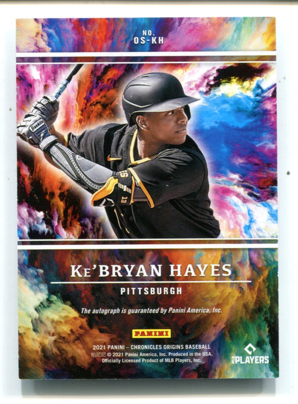 Ke`Bryan Hayes 2021 Panini Origins #OSKH Autographed Card