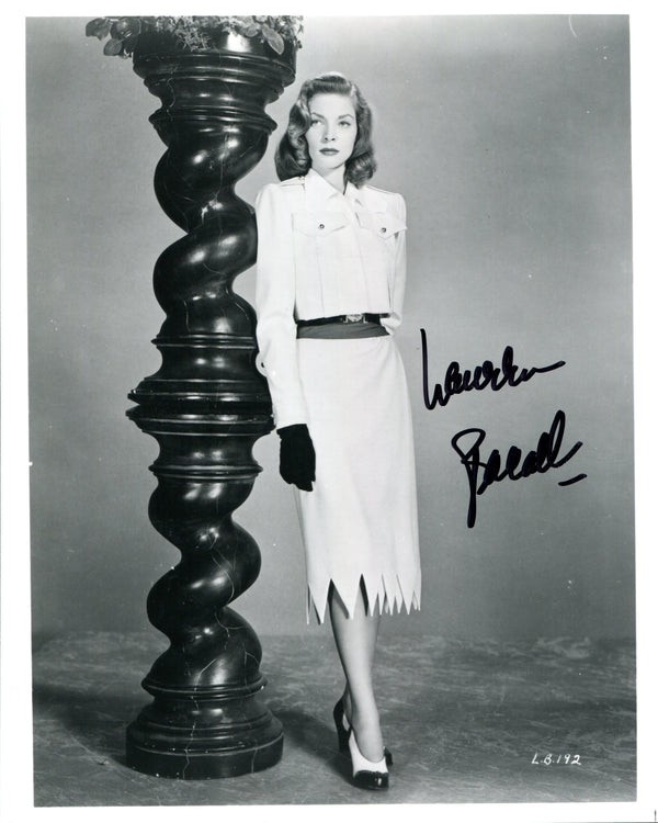 Lauren Bacall Autographed 8x10 Photo
