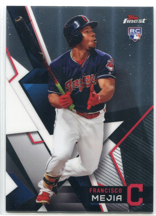 Francisco Mejia 2018 Topps Finest Rookie Card