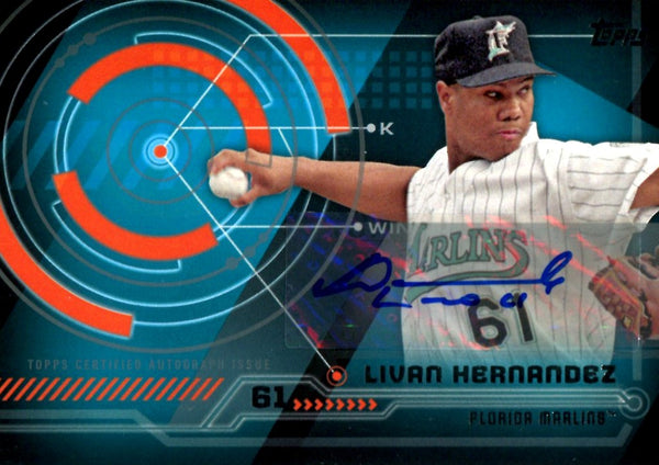 Livan Hernandez 2014 Topps Autographed Card