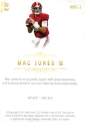 Mac Jones 2021 Wild Card Rookie Card