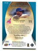 Fausto Carmona 2009 Upper Deck Future Foundation Icons  #FFFC Jersey Card