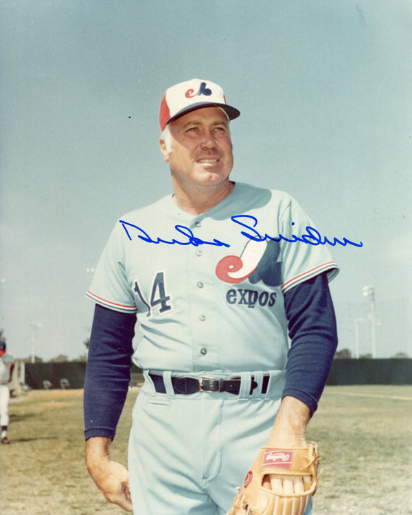 Duke Snider Autographed 8X10 Photo