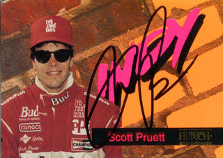 Scott Pruett Autographed 1993 High Tech Card