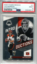 Joe Burrow 2020 Panini Mosaic #l1 Introductions PSA Mint 9 RC