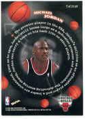 Michael Jordan 1997-98 Fleer Metal Universe All Millennium Card #5