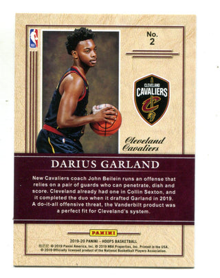 Darius Garland 2019-20 Panini NBA Hoops #2 RC