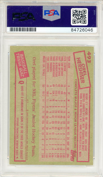 Other, Orel Hershiser 42 Baseball Cards