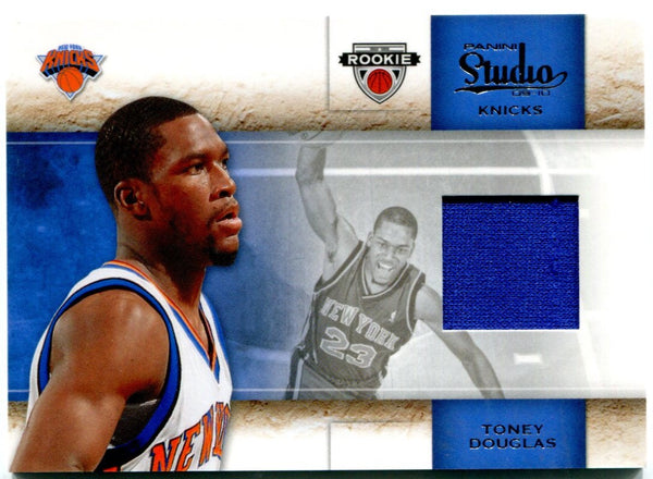 Toney Douglas Panini Studio 2010 Rookie Authentic Jersey Card