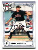 Jon Rauch 2001 Team Best Authentic Autographed Card