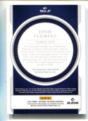 Josh Fleming 2021 National Treasures #RKSJF Autographed Card /99