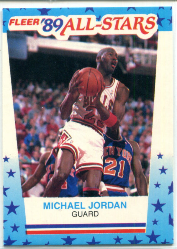 1989 Fleer All-Stars Basketball Fleer Sticker Set