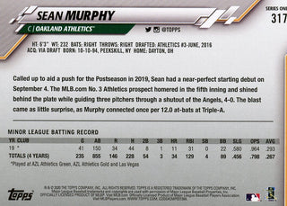 Sean Murphy 2020 Topps Rookie Card