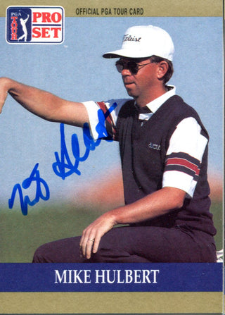Mike Hulbert Autographed 1990 Pro Set Card