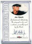 Jon Rauch 2001 Team Best Authentic Autographed Card