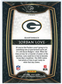 Jordan Love 2020 Panini Select Club Level Rookie Silver Prizm Card #247