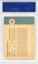 Dolph Schayes 1961 Fleer Card #63 (PSA NM-MT 8)