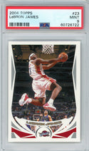 LeBron James 2004 Topps Card #23 (PSA Mint 9)