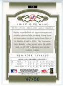Chien-Ming Wang Autographed 2004 Donruss Classics Card #54