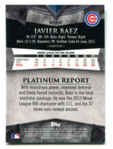 Javier Baez 2014 Topps #BPCP50 Cracked Ice 1/5 Card