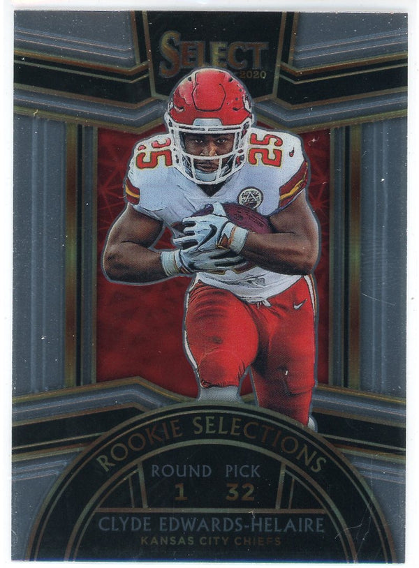 Clyde Edwards-Helaire 2020 Panini Rookie Selections Card #RS-12