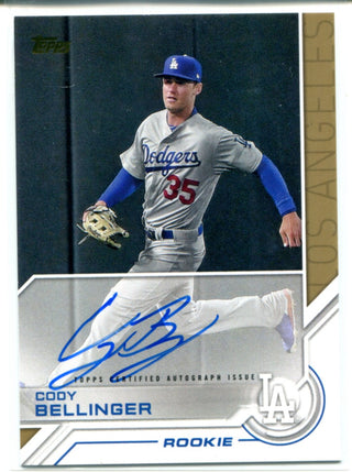 Cody Bellinger Autographed 2017 Topps Rookie Card #SA-C8