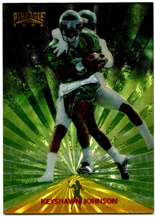 Keyshawn Johnson Pinnacle Rookie Card 1996