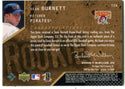 Sean Burnett 2000 Upper Deck Black Diamond Jersey Gems #126